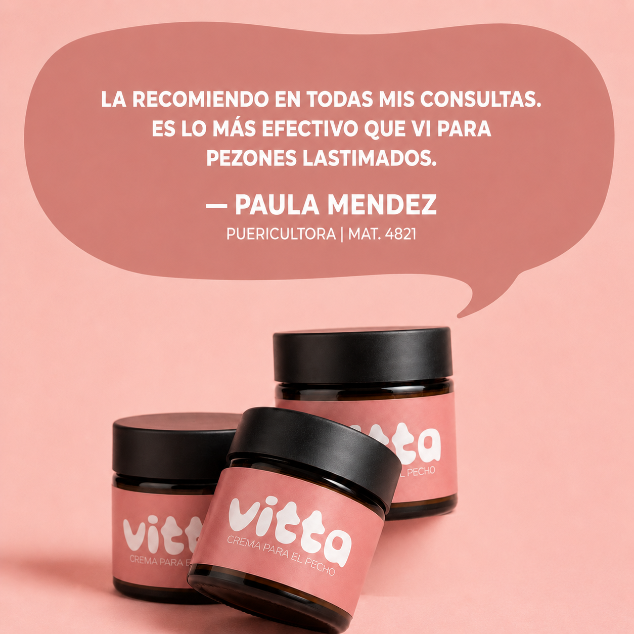 Vitta Crema para el Pecho - Alivio real para los pezones