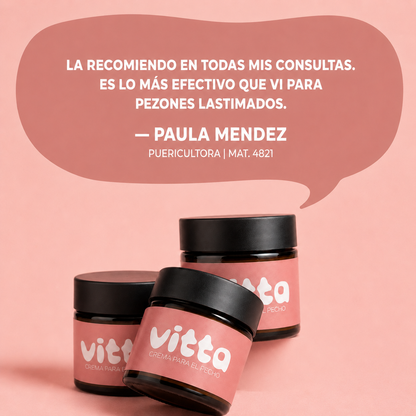 Vitta Crema para el Pecho - Alivio real para los pezones